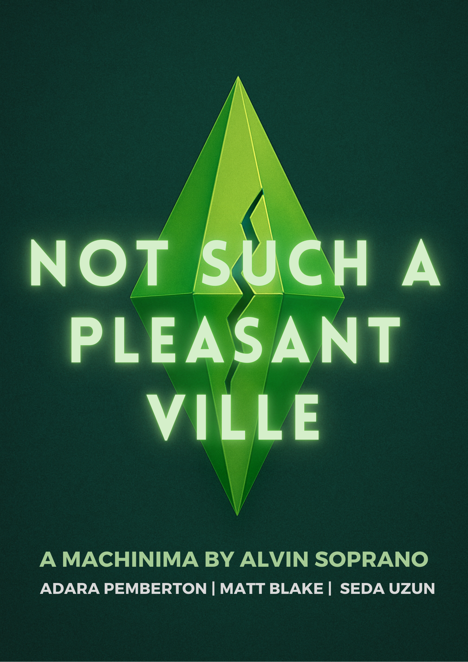 NOT SUCH A PLEASANTVILLE Poster